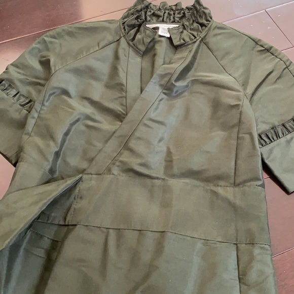 Diane Von Furstenberg wrap silk dress - Picture 4 of 6